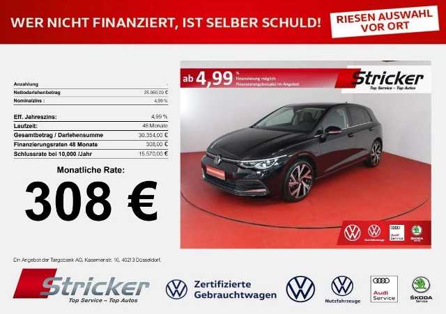 Volkswagen Golf Style 1.4TSI eHybrid 308,- ohne Anzahlung AHK ergoActive Parkassist