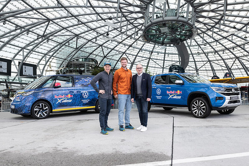 Red Bull X-Alps 2023: Volkswagen Nutzfahrzeuge ist Mobilitätspartner